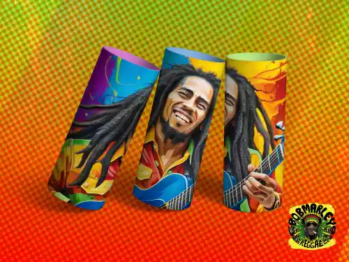 vectores plantilas BOB  MARLEY,CANTANTES,ICONOS MUSICALES,